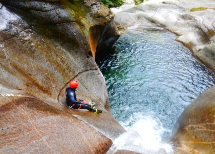 Swiss River Adventures Canyoning Iragna 10