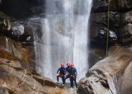 Swiss River Adventures Canyoning Iragna 11