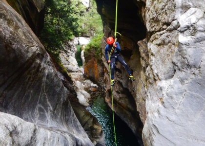 Swiss River Adventures Canyoning Iragna 14